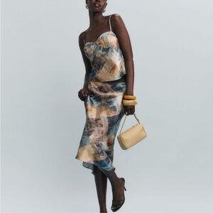 Reformation Sia Silk 2 piece